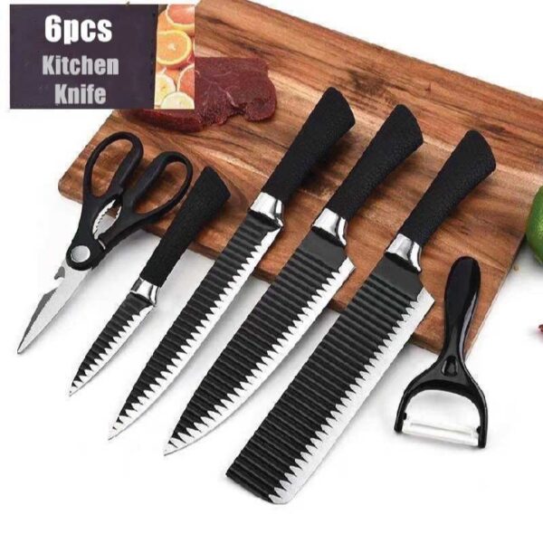 Knife Kitchen Set 6 Pcs Knife Set - Image 3