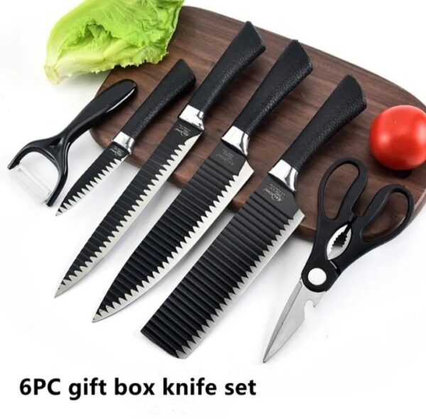 Knife Kitchen Set 6 Pcs Knife Set - Image 2